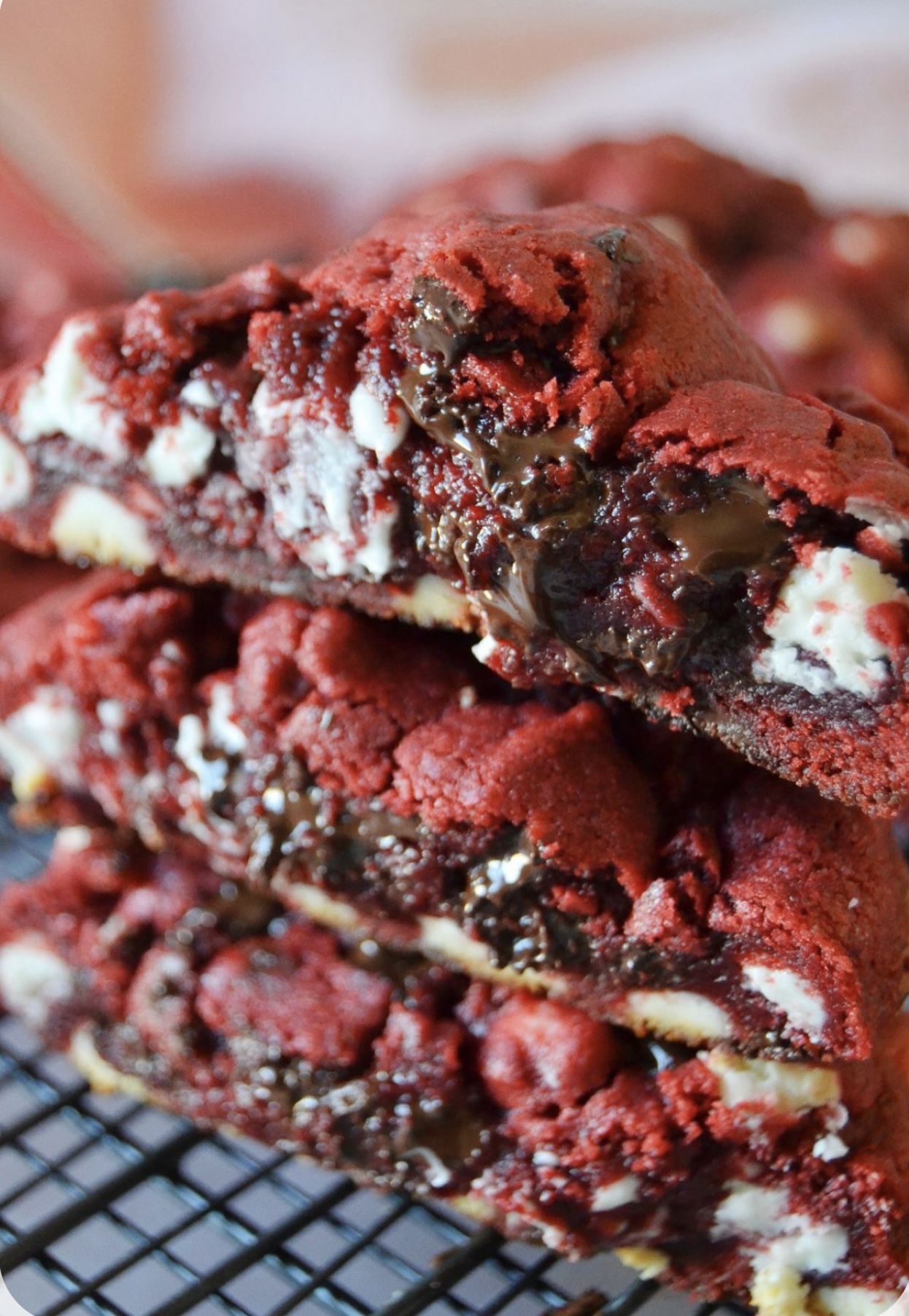 Galleta Red Velvet estilo New York